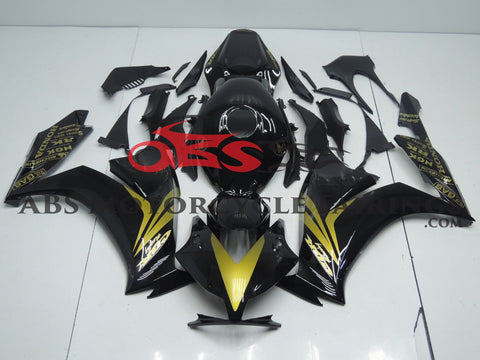 Yamaha YZF-R6 (2008-2016) Gold & Black Fairings