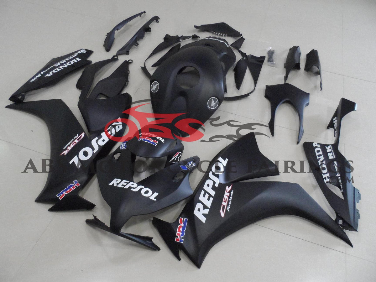 Honda CBR 1000 Fairings 2012 2016 Matte Black Repsol
