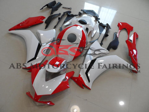 Honda CBR1000RR (2012-2016) White, Red & Silver Fairings