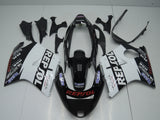 White, Black and Red Repsol Fairing Kit for a 1996, 1997, 1998, 1999, 2000, 2001, 2002, 2003, 2004, 2005, 2006 & 2007 Honda CBR1100XX Super Blackbird motorcycle