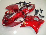 RED Fairing Kit for a 1996, 1997, 1998, 1999, 2000, 2001, 2002, 2003, 2004, 2005, 2006 & 2007 Honda CBR1100XX Super Blackbird motorcycle