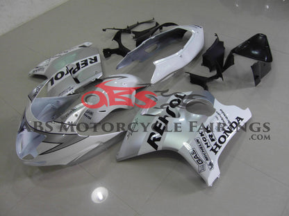HONDA CBR1100XX Super Blackbird (1996-2007) WHITE & SILVER REPSOL FAIRINGS