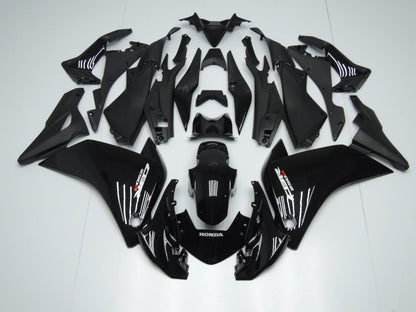 Black Fairing Kit for a 2011, 2012, 2013 & 2014 Honda CBR250R motorcycle