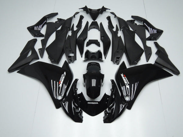 Black Fairing Kit for a 2011, 2012, 2013 & 2014 Honda CBR250R motorcycle