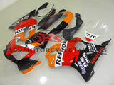 Orange, Black & Red REPSOL Fairing Kit for a 2004, 2005, 2006, 2007 Honda CBR600F4i motorcycle