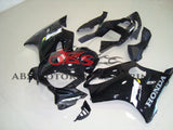 Gloss Black Fairing Kit for a 2001, 2002, 2003 Honda CBR600F4i motorcycle