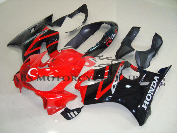 Honda CBR600F4i (2004-2007) Red & Black Turkey Flag Fairings