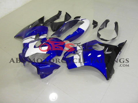 Honda CBR600F4i (2004-2007) Blue, White & Black Fairings