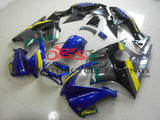 Blue, Gray, Black, Yellow and Green fairing kit for Honda CBR600FS (1997-1998) motorcycles