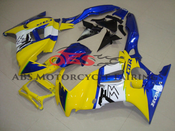 Yellow & Blue 1997-1998 Honda CBR600FS