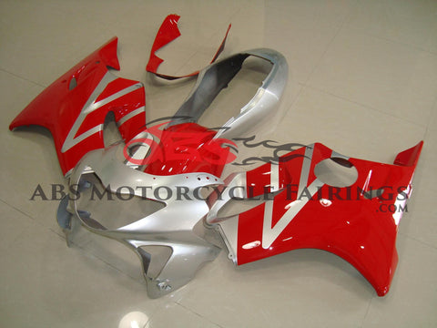 Red & Silver 1999-2000 Honda CBR600FS