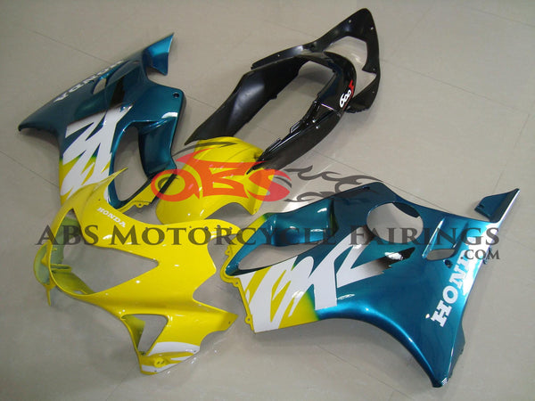 Honda CBR600FS (1999-2000) Yellow, Blue, White & Black Fairings