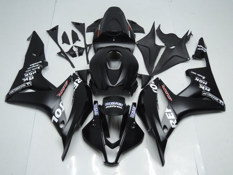 Honda CBR600RR (2007-2008) Matte Black, White & Red Repsol Fairings