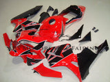 Red and Black Fairing Kit for a 2003, 2004 Honda CBR600RR motorcycle