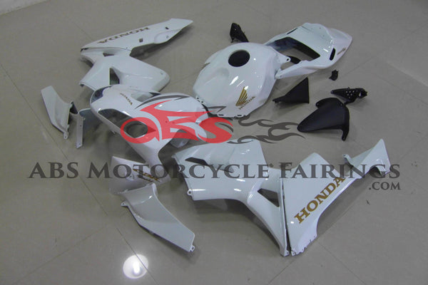 White with Gold Decals 2003-2004 Honda CBR600RR