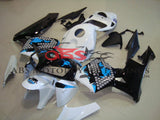 White, Black and Blue Limited Edition Fairing Kit for a 2005, 2006 Honda CBR600RR motorcycle