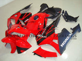 Red and Black Fairing Kit for a 2005, 2006 Honda CBR600RR motorcycle