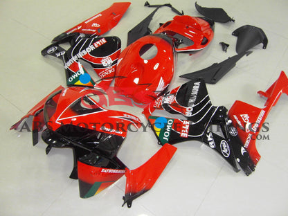 Honda CBR600RR (2005-2006) Red & Black JOMO Race Fairings