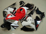 Red, White and Black Fairing Kit for a 2005, 2006 Honda CBR600RR motorcycle