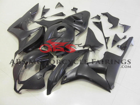 Honda CBR600RR (2007-2008) All Matte Black Fairings