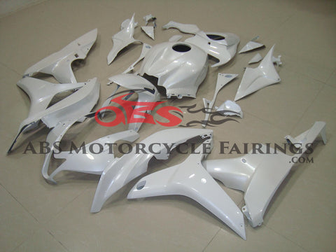 Honda CBR600RR (2007-2008) All White Fairings