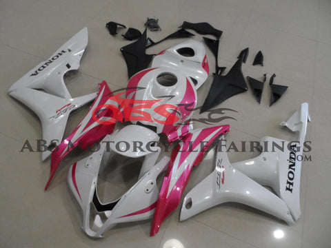 Honda CBR600RR (2007-2008) White & Pink Fairings