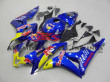 Blue Red Bull Fairing Kit for a 2007, 2008 Honda CBR600RR motorcycle
