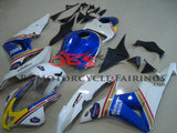 White and Blue Rothmans Racing Fairing Kit for a 2007, 2008 Honda CBR600RR motorcycle