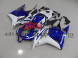 Blue and White Fairing Kit for a 2009, 2010, 2011 & 2012 Honda CBR600RR motorcycle