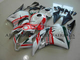 White, Red and Green Castrol Fairing Kit for a 2009, 2010, 2011 & 2012 Honda CBR600RR motorcycle