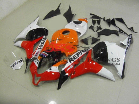 Honda CBR600RR (2009-2012) Red, White, Orange & Black Repsol Fairings