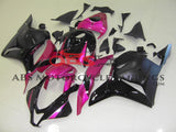 Hot Pink & Black Fairing Kit for a 2009, 2010, 2011 & 2012 Honda CBR600RR motorcycle