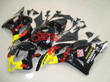 Black and Yellow Red Bull Fairing Kit for a 2009, 2010, 2011 & 2012 Honda CBR600RR motorcycle