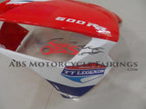 Red, White and Blue TT Legends HRC Fairing Kit for a 2013, 2014, 2015, 2016, 2017, 2018, 2019, 2020 & 2021 Honda CBR600RR motorcycle