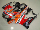 Red, White, Orange and Black Repsol Fairing Kit for a 1994 & 1995 Honda CBR900RR 893 motorcycle