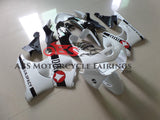 White, Black & Red Skull 1998-1999 Honda CBR900RR 919 Fairings