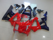 Red and Dark Blue Fairing Kit for a 2000 and 2001 Honda CBR900RR 929 motorcycle