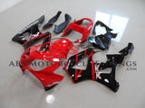 Red and Black Fairing Kit for a 2000 and 2001 Honda CBR900RR 929 motorcycle