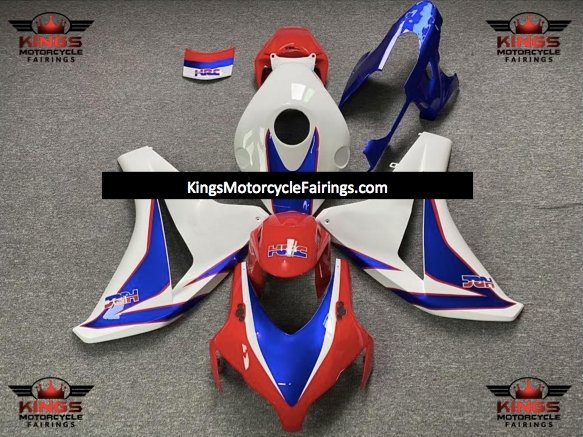 Honda CBR1000RR (2008-2011) Red, Blue & White HRC Fairings