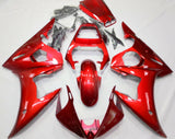 Candy Red Fairing Kit for a 2003 & 2004 Yamaha YZF-R6 motorcycle