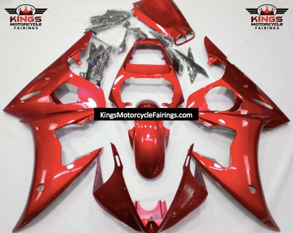 Yamaha YZF-R6 (2005) Candy Red Fairings