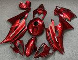Candy Red Fairing Kit for a 2008, 2009, 2010, 2011, 2012, 2013, 2014, 2015 & 2016 Yamaha YZF-R6 motorcycle