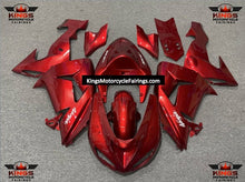 Candy Red Fairing Kit for a 2006 & 2007 Kawasaki ZX-10R motorcycle from KingsMotorcycleFairings.com