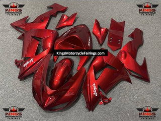 【プリンプ付き】2007年秋コレクション26枚まとめ売り Fairings | Kawasaki ZX10R (2006-2007) Candy Red | Kings