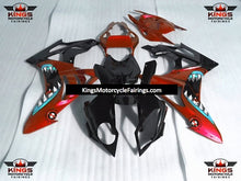 BMW S1000RR (2015-2016) Candy Red & Black Shark Fairings