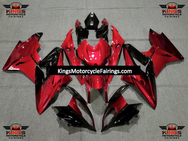 BMW S1000RR (2015-2016) Candy Red & Black Fairings