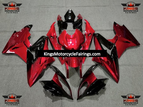 BMW S1000RR (2015-2016) Candy Red & Black Fairings