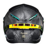 Carbon Fiber 3k Twill HNJ Motorcycle Helmet - KingsMotorcycleFairings.com