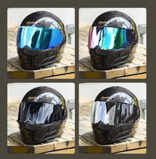 Carbon Fiber iron King Motorcycle Helmet at KingsMotorcycleFairings.com