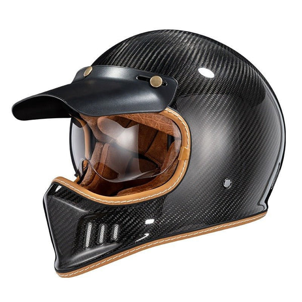 Carbon Fiber 3K Motorcycle Helmet at Kings Motorcycle Fairings.comjpg